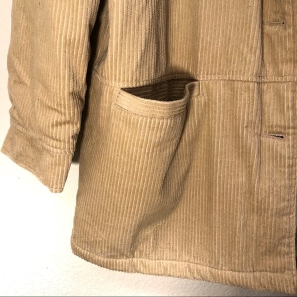 Blair 80s Vintage Sherpa Lined Corduroy Coat - Picture 6 of 8